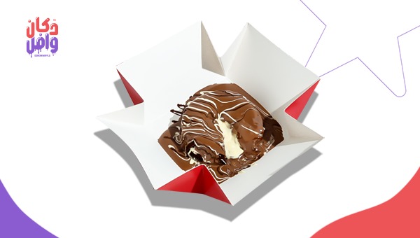 مولتن وايت شوكلاتة